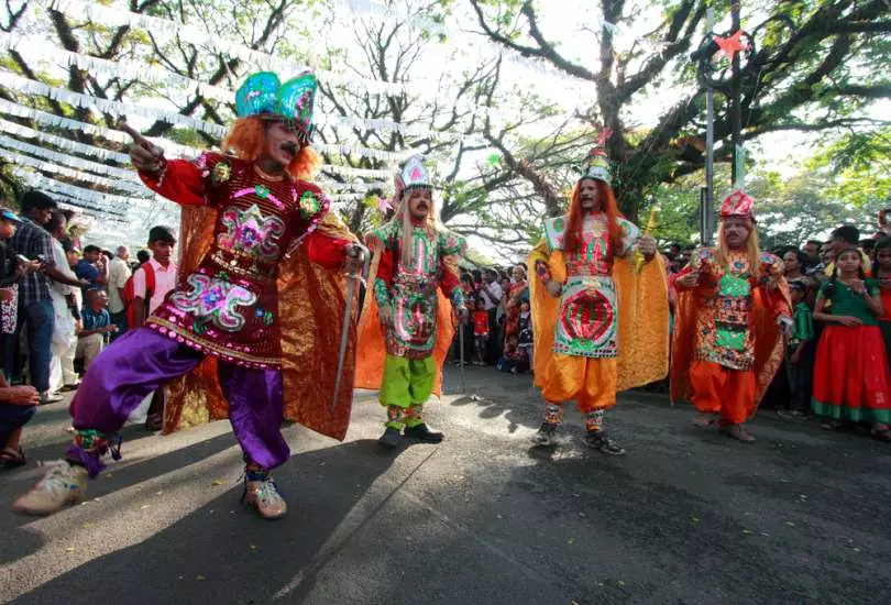The Cochin Carnival, Kerala
